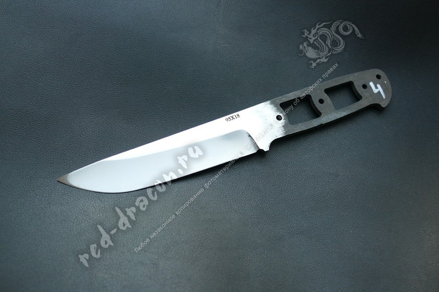 Клинок кованный для ножа 95х18"DAS4"