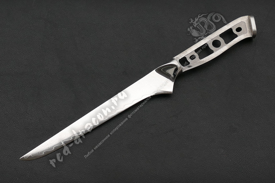 Клинок для кухонного ножа VG10 дамаск "DIY8k"