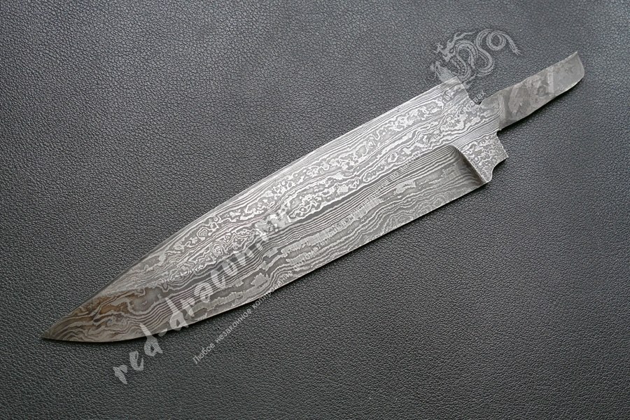 Клинок для ножа Дамаск za1681